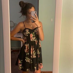 Floral mini dress